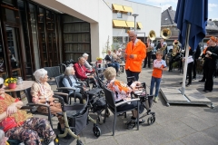 Koningsdag 2025 optreden o.a. optreden in Verzorgingshuis de Breedonk